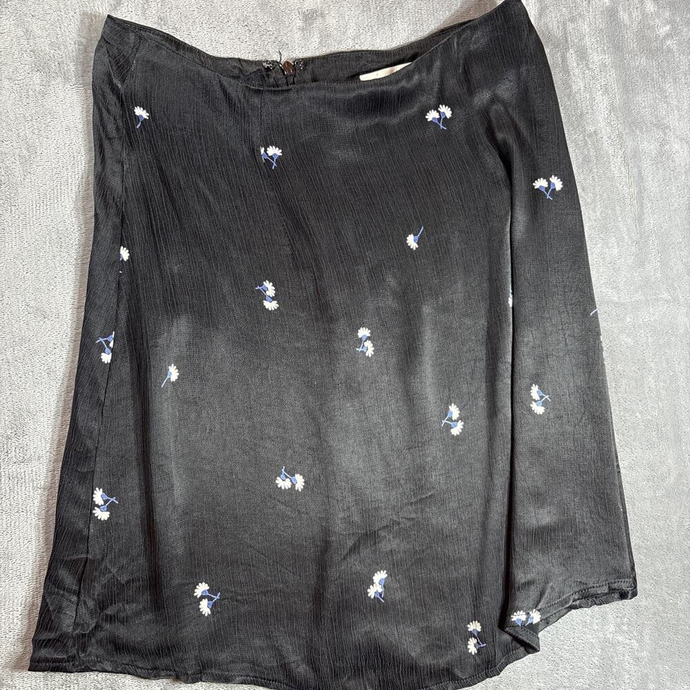 Y2K CottageCore Kookai skirt, brocade satin skirt, Womens size 36(2-4)